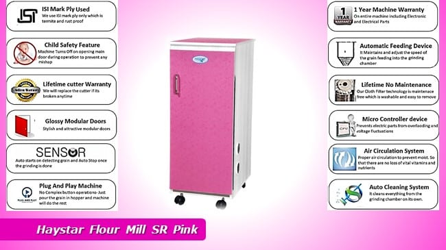 Cheapest Haystar Flour Mill SR Pink review
