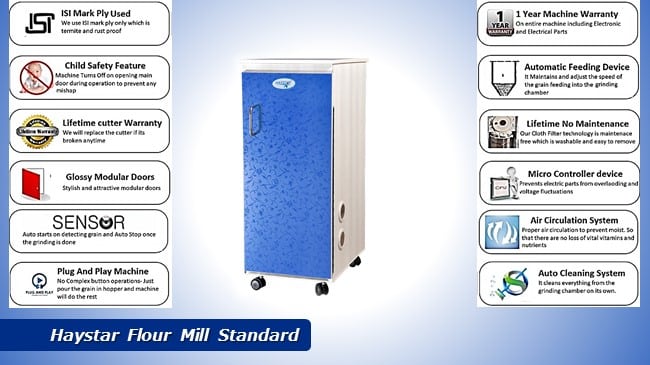 Haystar Domestic Flour Mill Standard Blue review