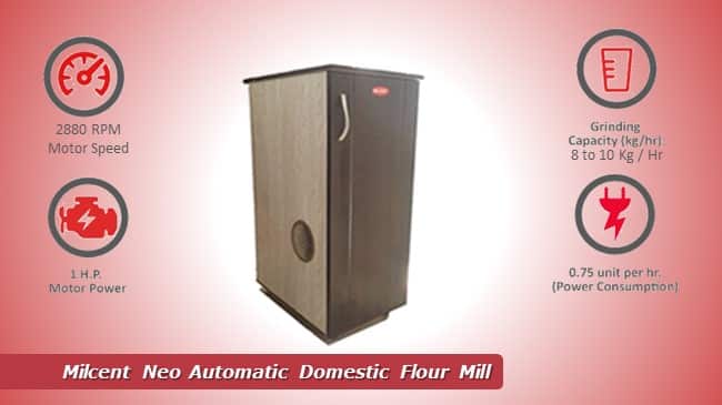 Milcent Neo Automatic Domestic Flour Mill Review