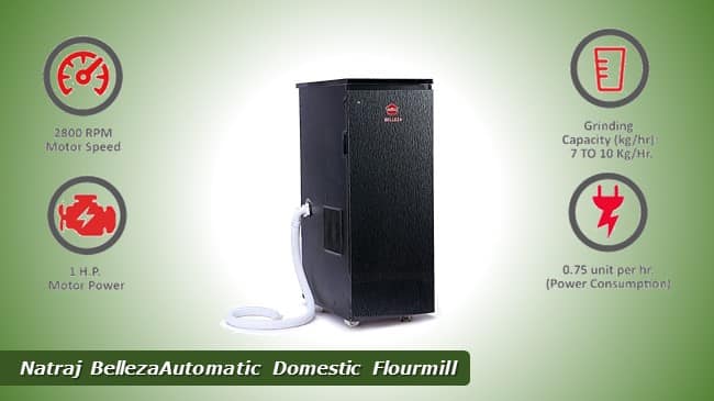 Natraj BellezaAutomatic Domestic Flourmill review