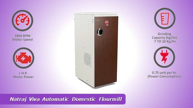 Natraj Viva Automatic Domestic Flourmill review
