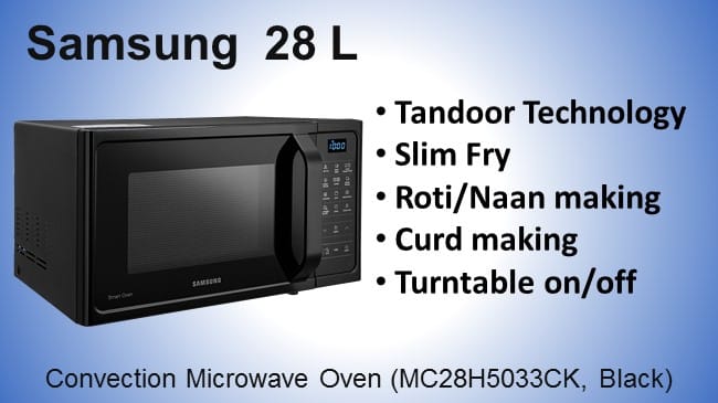 Samsung 28 L Convection Microwave Oven review