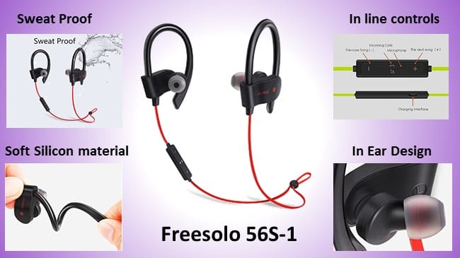 Freesolo 56S  Bluetooth in ear headphones review