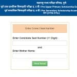 MSCE Pune Scholarship Merit List Download PDF – 5th & 8th Result 2018